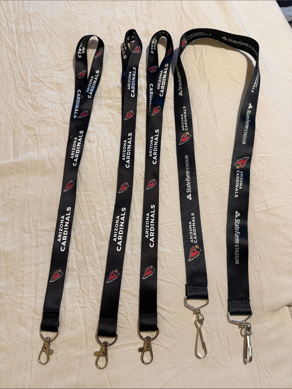 Black Lanyard with Metal Clip